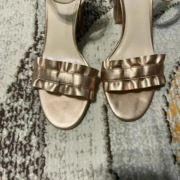 INDIGO RD. ROSE GOLD SANDIE BLOCK HEEL SANDAL - Picture 4 of 8